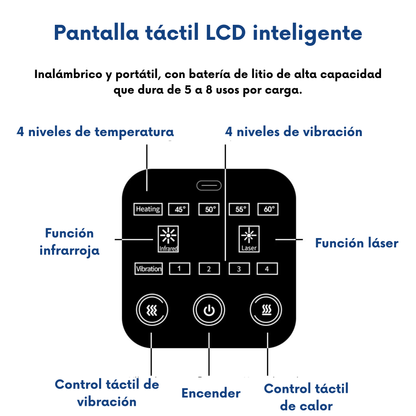 Masajeador Inteligente de Rodilla 3 en 1